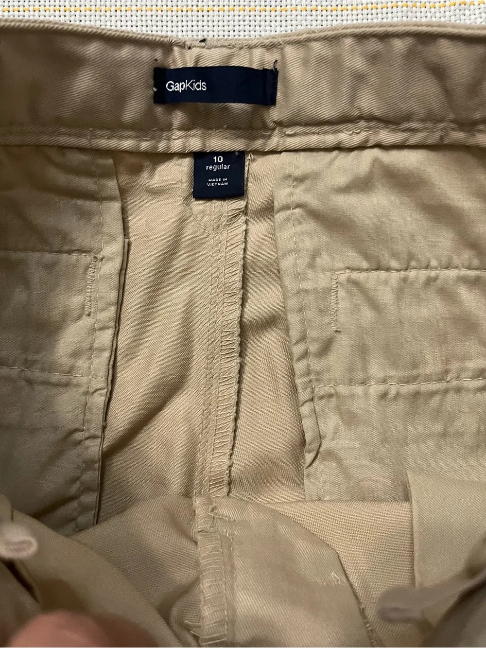 GAP Tan Kids Khaki Shorts with GAP SHIELD Tag